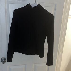 SHEIN Black Long Sleeve Top